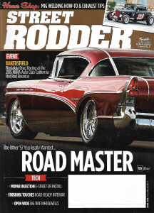 STREET RODDER 2016 APR - '57 BUICK CUSTOM ROD, BIG TIRE WHEEL WELLS,MIG WELDING